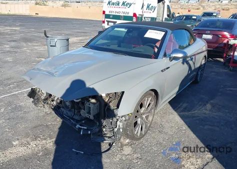 2021 Audi S5 Cabriolet Prestige Tfsi Quattro Tiptronic from USA, damaged, VIN WAUY4GF51MN007337